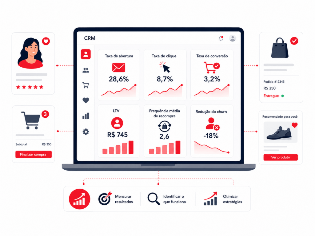 principais métricas de crm para e-commerce