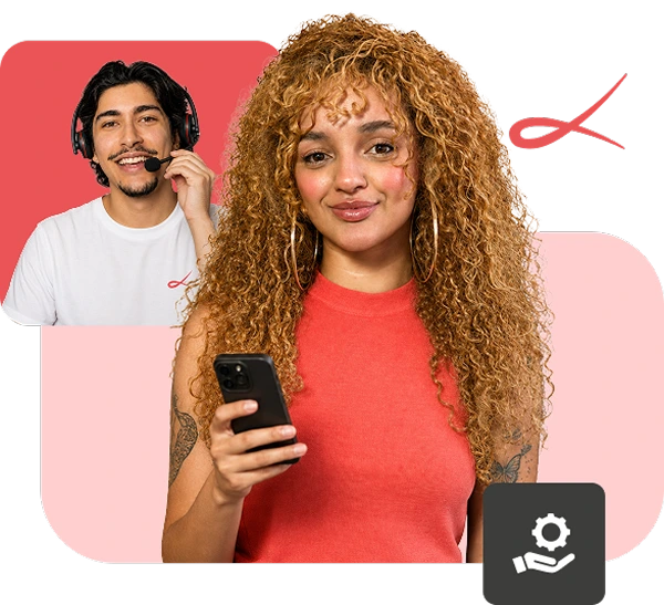 Equipe de suporte da Dinamize