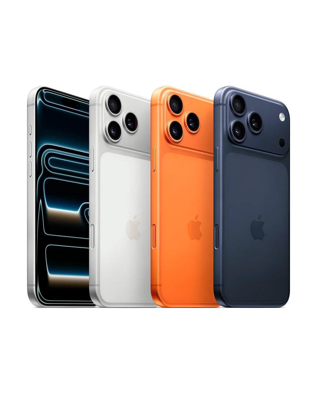 Parceiro recebendo iPhone da campanha