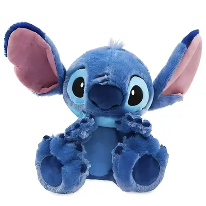 Pelúcia do Stitch entregue como prêmio